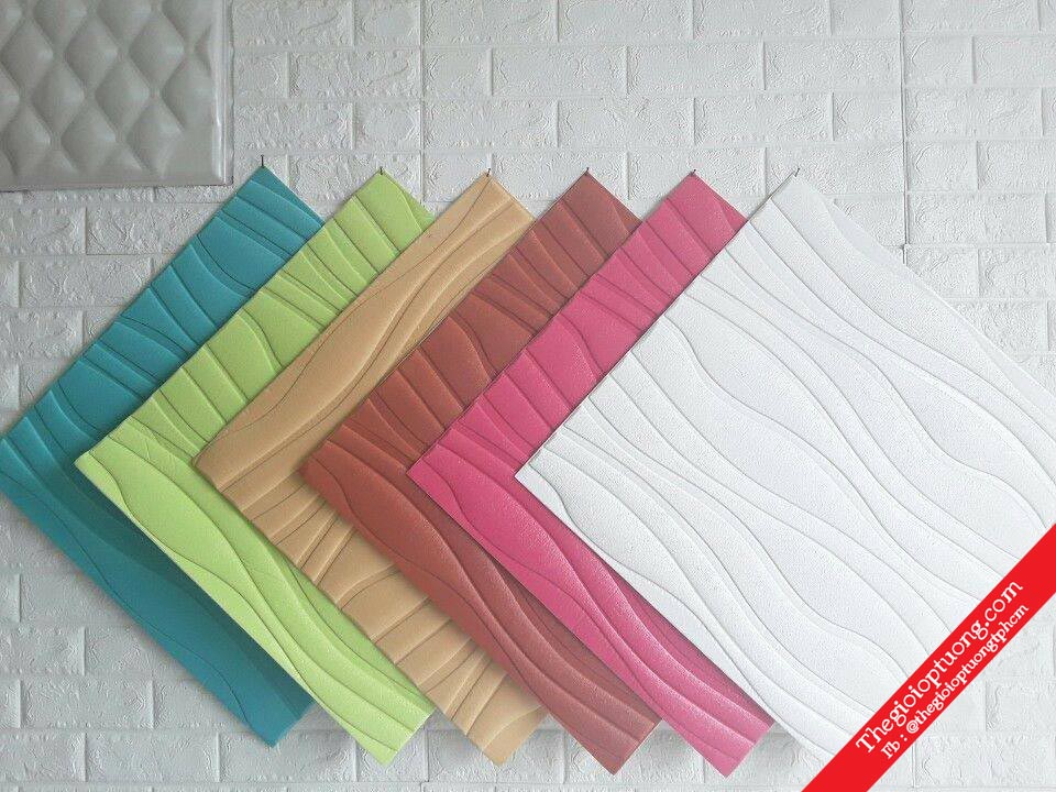 Mua xốp dán tường 3D giả gạch đá gỗ | CHỈ 39K - ThếGiớiỐpTường