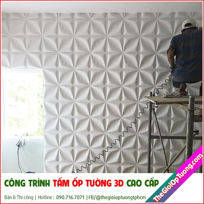 Tấm ốp tường 3d tphcm | Ốp tường nhựa đẹp hơn cả gạch ốp tường 3D