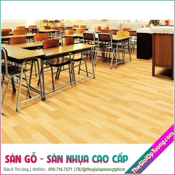 mức giá thành của sàn gỗ công nghiệp có vân gỗ đẹp còn có mức giá thành khá mềm mại.