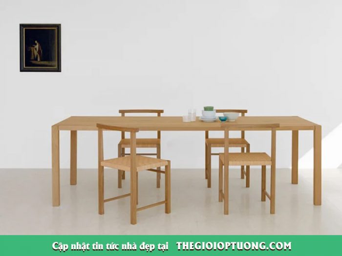 10 mẫu bàn gỗ cực đẹp cho không gian sống và làm việc