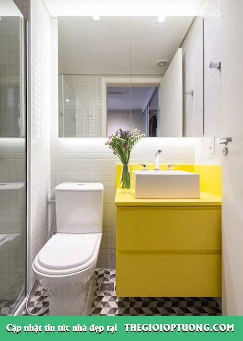 7 thiết kế phòng tắm đầy sắc màu ai nhìn cũng mê