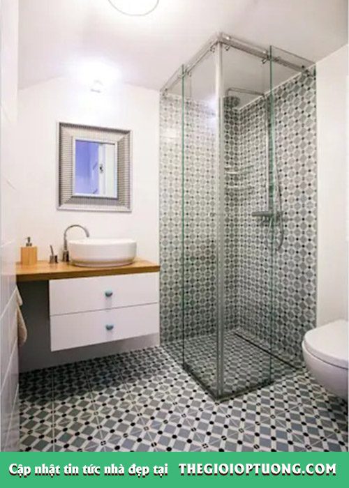 7 thiết kế phòng tắm đầy sắc màu ai nhìn cũng mê