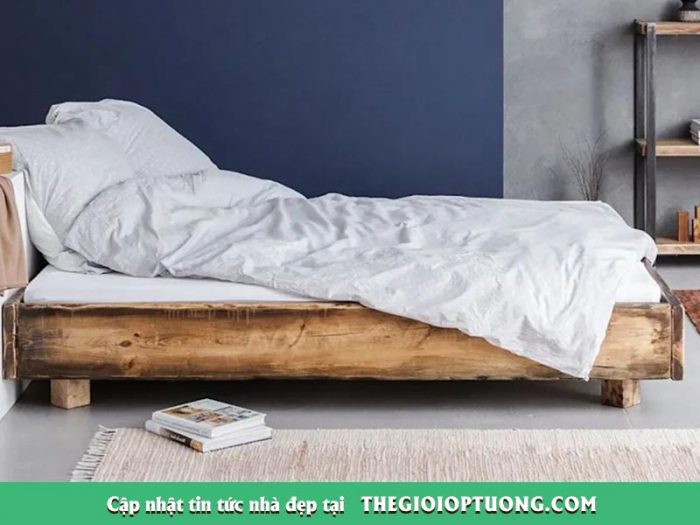 9 mẫu giường gỗ đẹp mê mẩn cho phòng ngủ