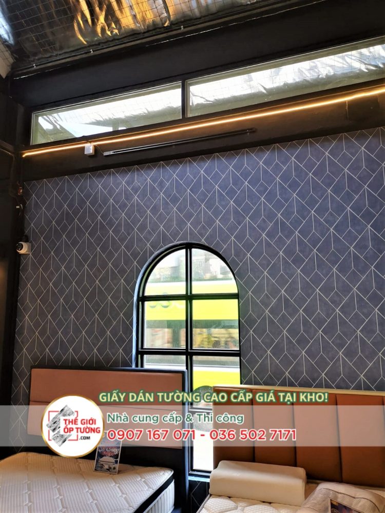 THẾ GIỚI ỐP TƯỜNG - Chuyên thi công giấy dán tường tphcm nhanh gọn giá rẻ tốt