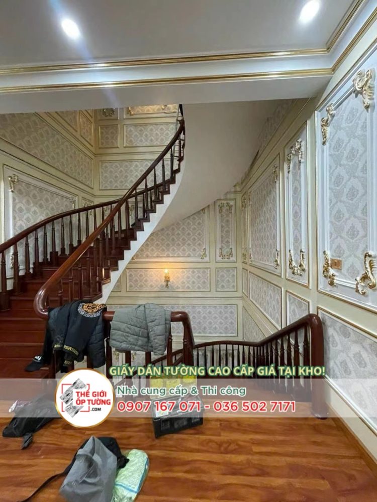 Thi công giấy dán tường hcm giá bao nhiêu? Đơn vị chuyên thi công giấy dán tường