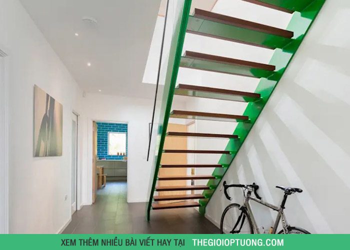 10 mẫu cầu thang tiết kiệm không gian cho nhà ở