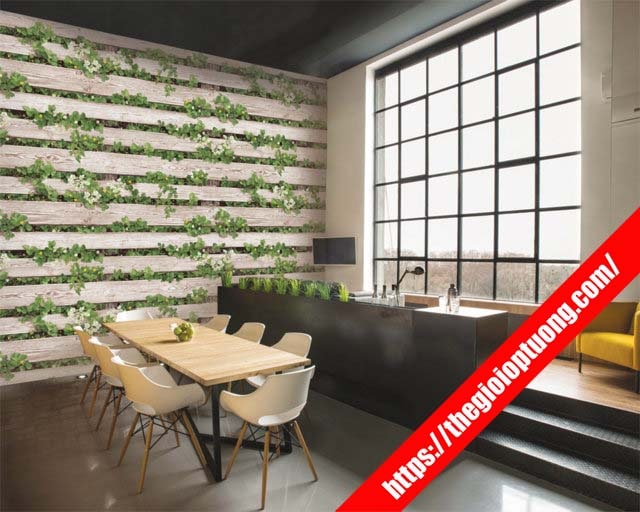 Các mẫu giấy dán tường quán cafe đẹp đa dạng phong cách, Trang trí quán cafe diện tích rộng được ứng dụng nhiều nhất