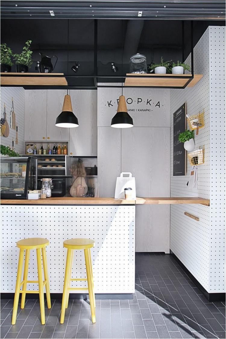 Trang trí quán cafe không gian nhỏ phong cách đơn giản