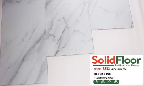 Sàn Nhựa Hèm Khóa Solid Floor S503