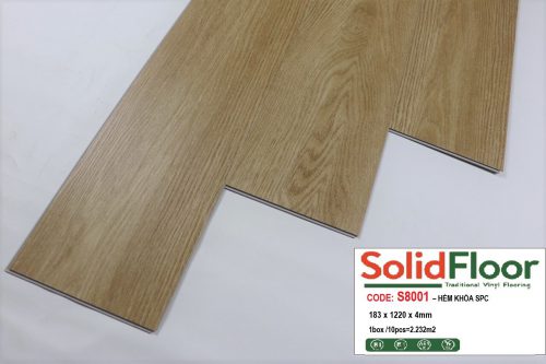 Sàn Nhựa Hèm Khóa Solid Floor S8001