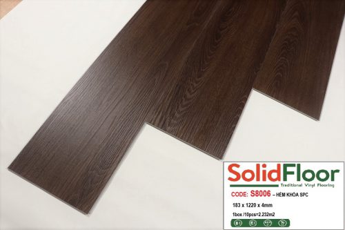 Sàn Nhựa Hèm Khóa Solid Floor S8006