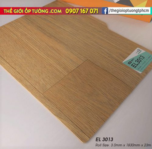 Sàn nhựa cuộn vinyl giả gỗ SunYoung 3013 - Sàn nhựa Hàn Quốc