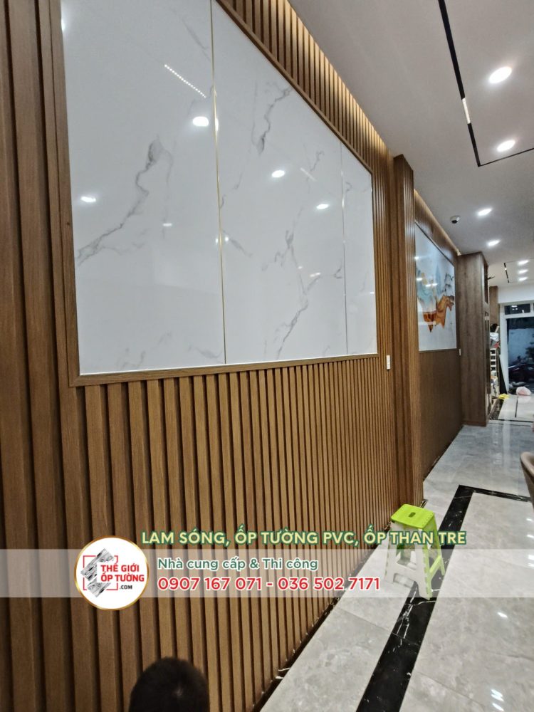 vách lam nhựa giả gỗ TPHCM