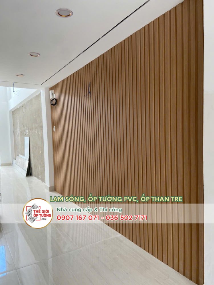 Thế Giới Ốp Tường chuyên cung cấp và thi công vách lam nhựa giá rẻ chất lượng