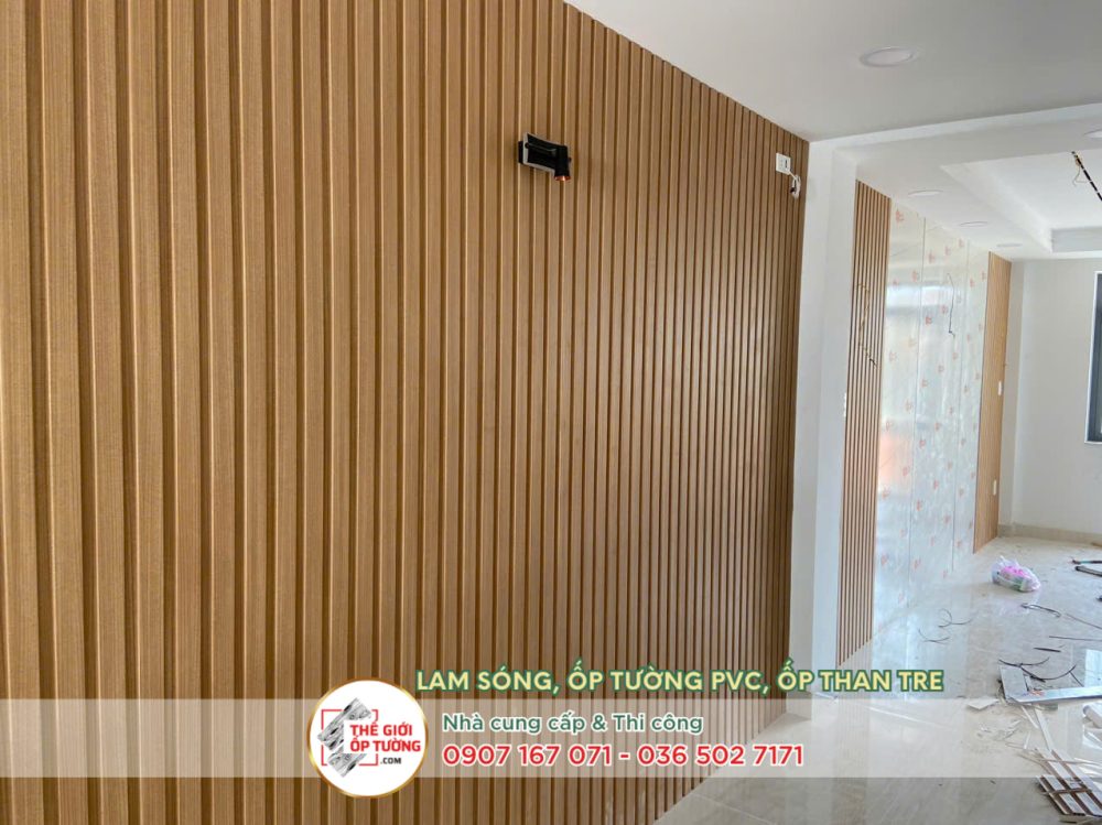 Thế Giới Ốp Tường chuyên cung cấp và thi công vách lam nhựa giá rẻ chất lượng