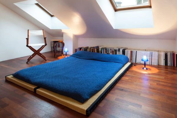 Lựa chọn phong cách thiết kế cho phòng ngủ không giường