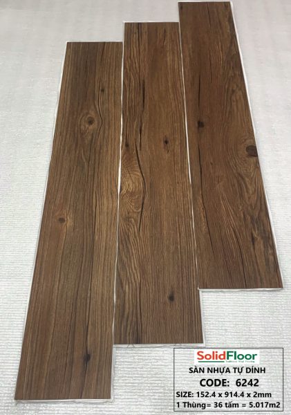 Sàn Nhựa Tự Dán Solid Floor 6242