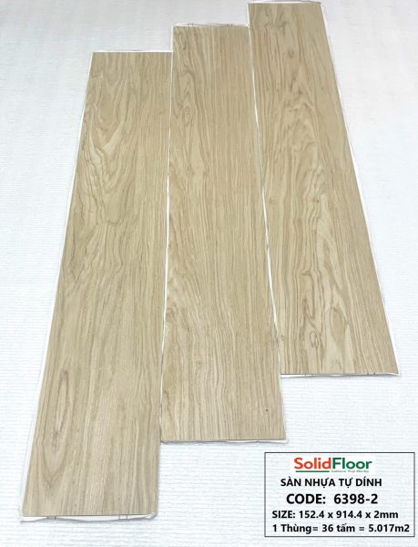 Sàn Nhựa Tự Dán Solid Floor 6398-2
