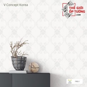 Giấy dán tường Hàn Quốc hoa văn 7903-1 | V-concept