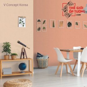 Giấy dán tường Hàn Quốc màu trơn 7915-6 | V-concept