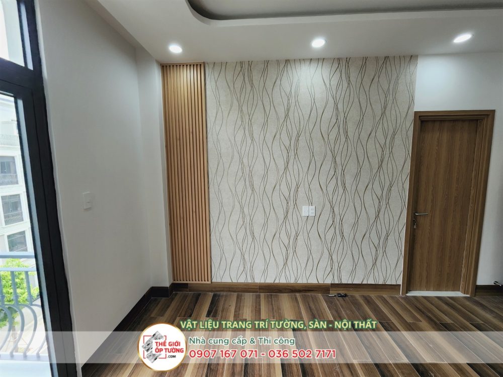thi công nội thất đẹp, giấy dán tường quận 9