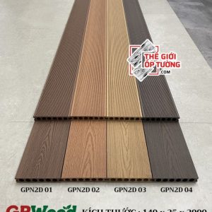 Sàn gỗ nhựa ngoài trời composite GPN2D