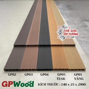 Sàn gỗ nhựa ngoài trời composite GP