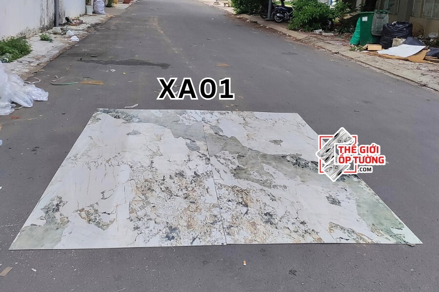 Tấm ốp tường PVC nhựa vân đá marble XA01