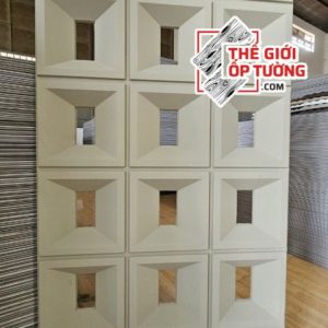 Tấm Ốp Tường PU Foam Gạch Bông Gió JG001-3