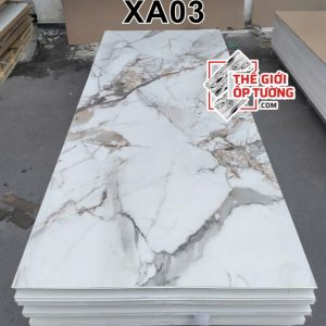 Tấm ốp tường PVC nhựa vân đá marble XA03