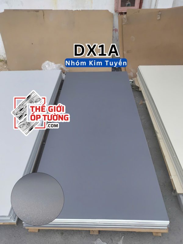 Tấm ốp tường đa năng sợi than tre kim tuyến 1A