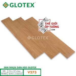 Sàn Nhựa Bóc Dán 2mm Glotex V273