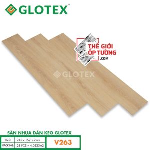 Sàn Nhựa Bóc Dán 2mm Glotex V263