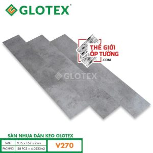 Sàn Nhựa Bóc Dán 2mm Glotex V270