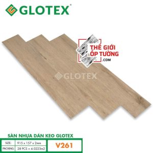 Sàn Nhựa Bóc Dán 2mm Glotex V261