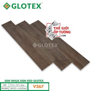 Sàn Nhựa Bóc Dán 2mm Glotex V267