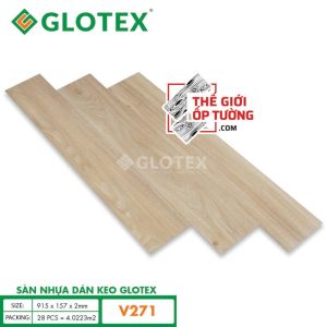 Sàn Nhựa Bóc Dán 2mm Glotex V271