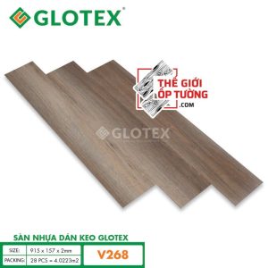 Sàn Nhựa Bóc Dán 2mm Glotex V268