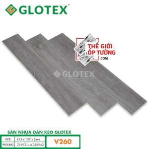 Sàn Nhựa Bóc Dán 2mm Glotex V260