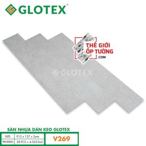 Sàn Nhựa Bóc Dán 2mm Glotex V269