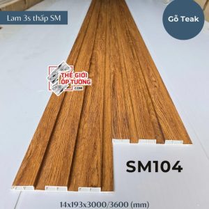 Lam Sóng Ốp Tường Cao Cấp SM104