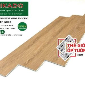 Sàn Gỗ SPC Hèm Khóa Cao Cấp MIKADO 8mm - MP6004