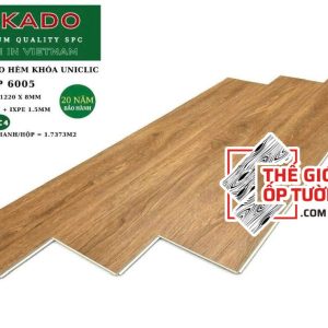 Sàn Gỗ SPC Hèm Khóa Cao Cấp MIKADO 8mm - MP6005