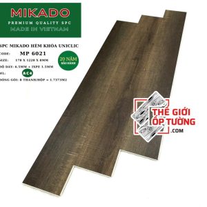 Sàn Gỗ SPC Hèm Khóa Cao Cấp MIKADO 8mm - MP6021