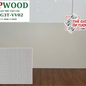 Tấm ốp tường than tre GPWood 8mm VV02