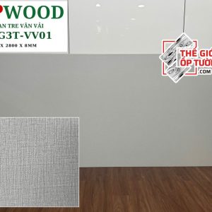 Tấm ốp tường than tre GPWood 8mm VV01