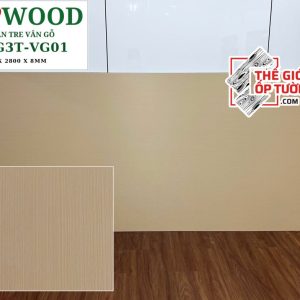 Tấm ốp tường than tre GPWood 8mm VG01