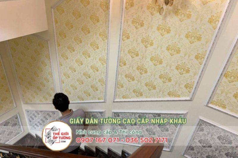 Thi Công Giấy Dán Tường – Giá Vật Tư Tại Kho, Không Qua Trung Gian