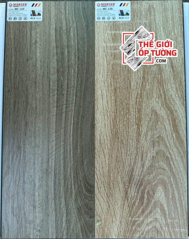 Sàn Gỗ SPC Hèm Khóa Cao Cấp MORSER 
