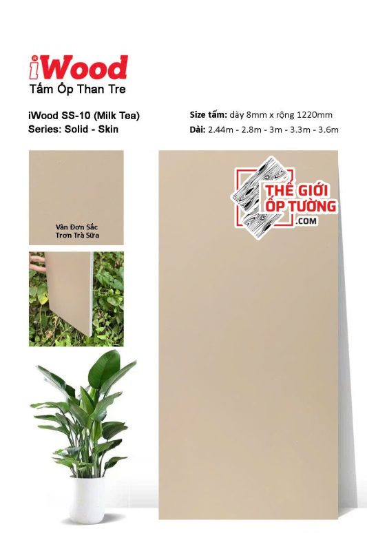 Ốp Tường Than Tre iWood 